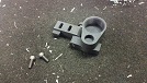 Flat Mount Upgraded Folding Stock adapter for AR Rear Buffer Tube Stocks